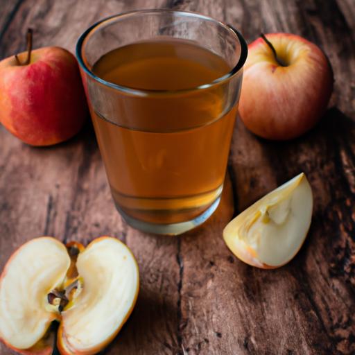 Apple cider vinegar detox drink